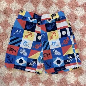 Columbia Big Kids Patchwork Swim Boardshortsl